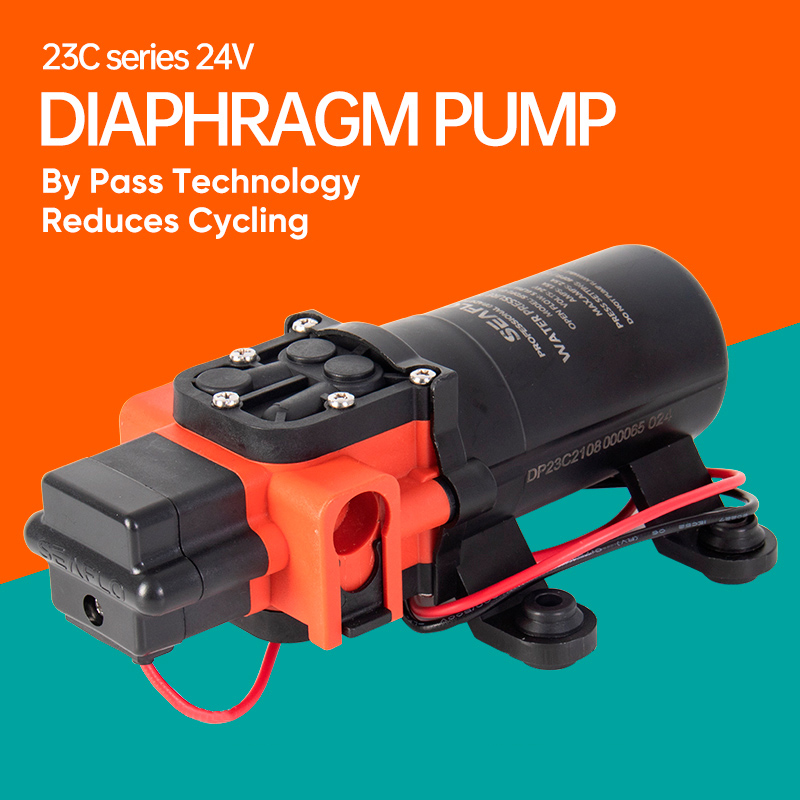 Mini Peristaltic Pump 12V - SEAFLO 12V Pompa Air Laut Pompa