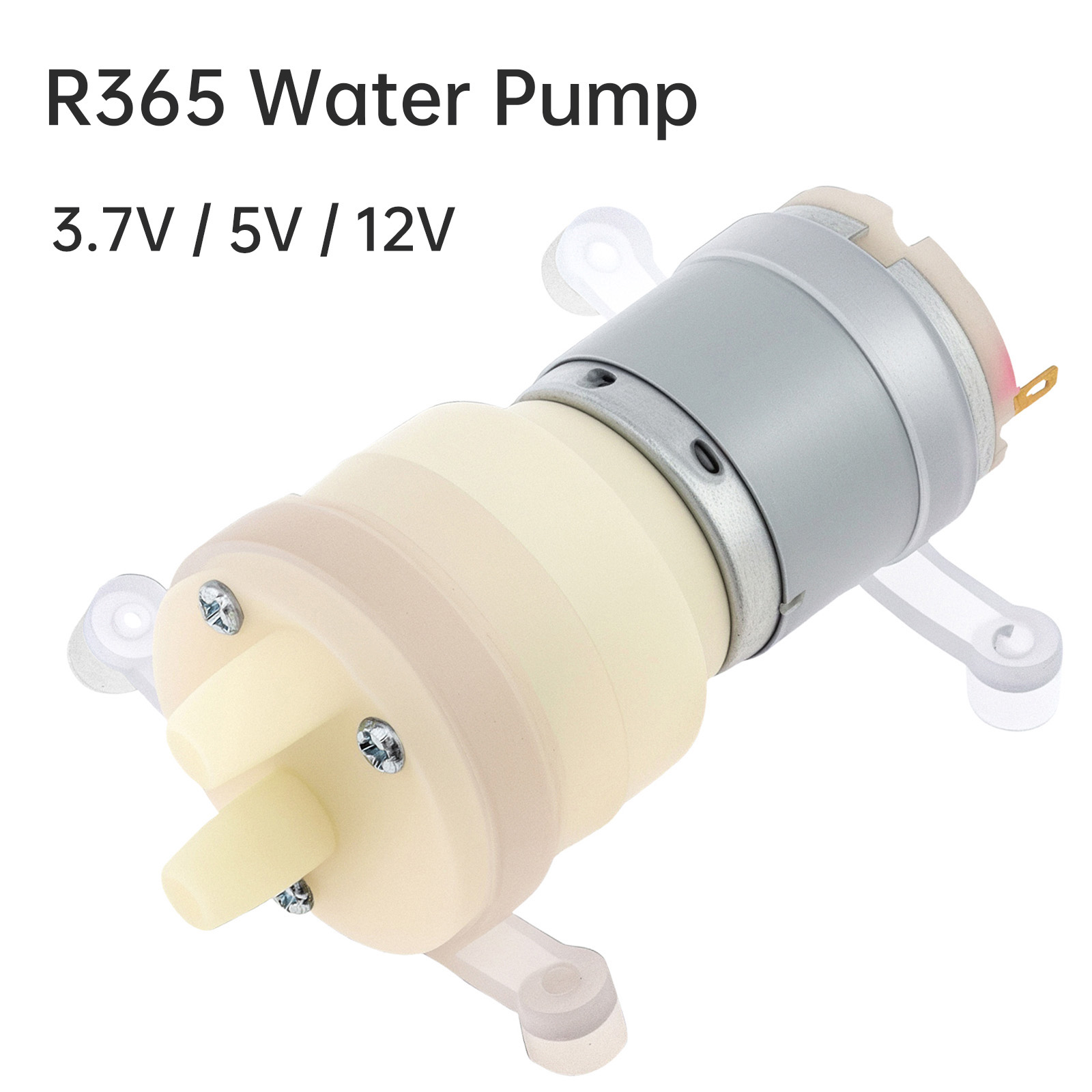 Mini Peristaltic Pump 12V - R365 Motor Pompa Air Mikro DC