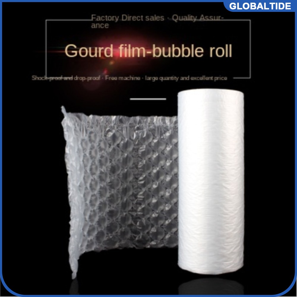 Air Bubble Wrap Roll Packaging - Film Bantal Udara 300m Tidak Terisi,