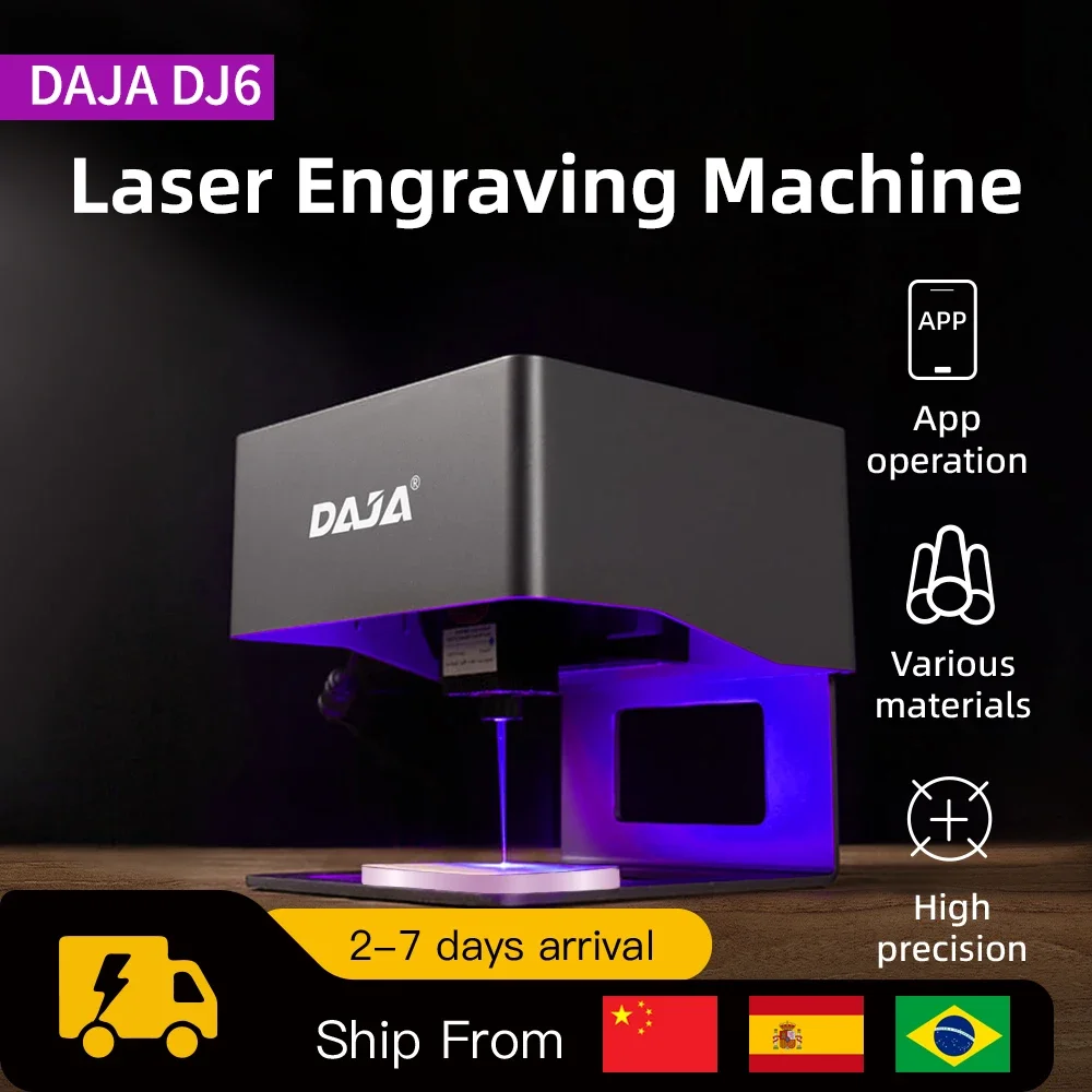 Fiber Laser Marking Machine 30W - DAJA Laser pengukir CNC DIY DJ6