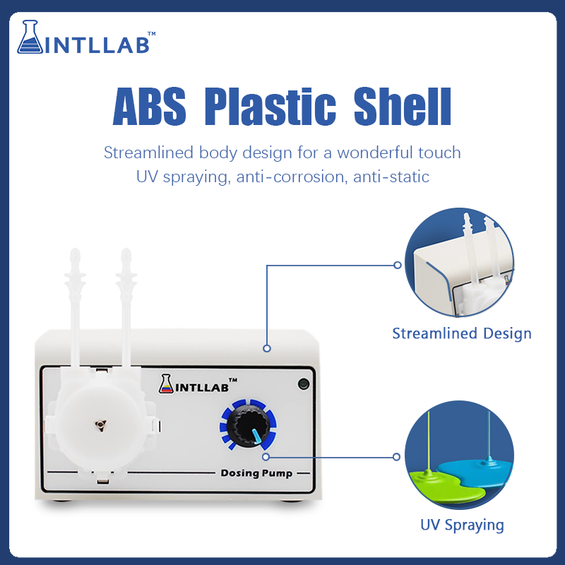 Mini Peristaltic Pump 12V - Pompa peristaltik yang dapat diprogram 12V