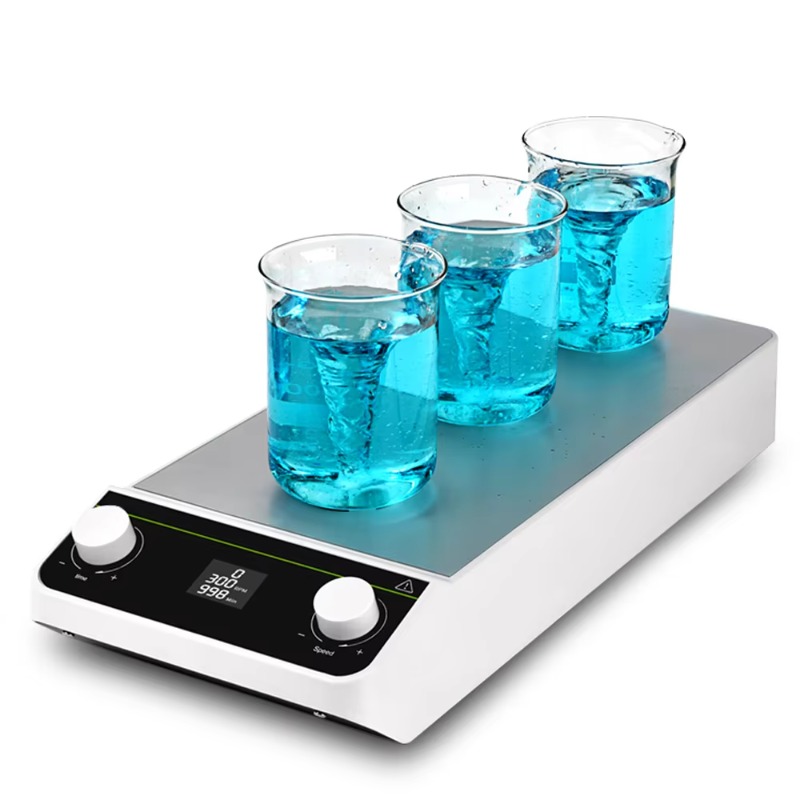 Lab Magnetic Stirrer Hot Plate - Pengaduk magnet laboratorium multi-posisi dengan pelat