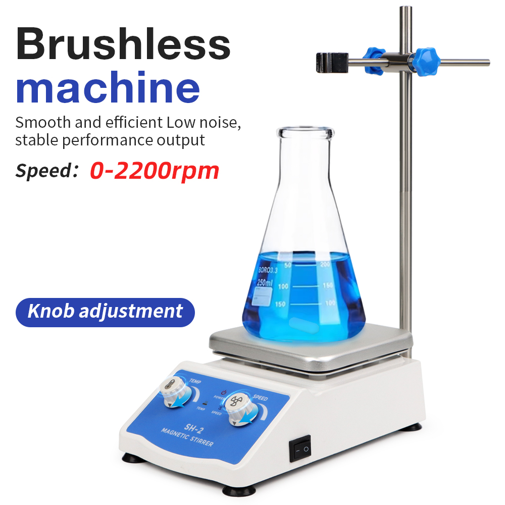 SH-2 pengaduk magnetik pemanas - Lab Magnetic Stirrer Hot Plate ulasan dan harga