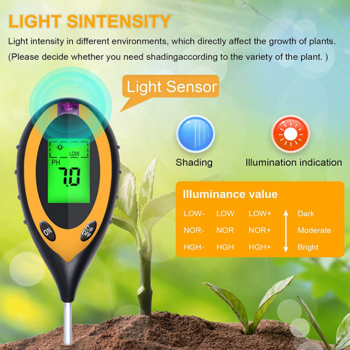 Alat Uji Tanah 4 in 1 PH, Suhu - Ph Meter Digital Water Tester ulasan dan harga