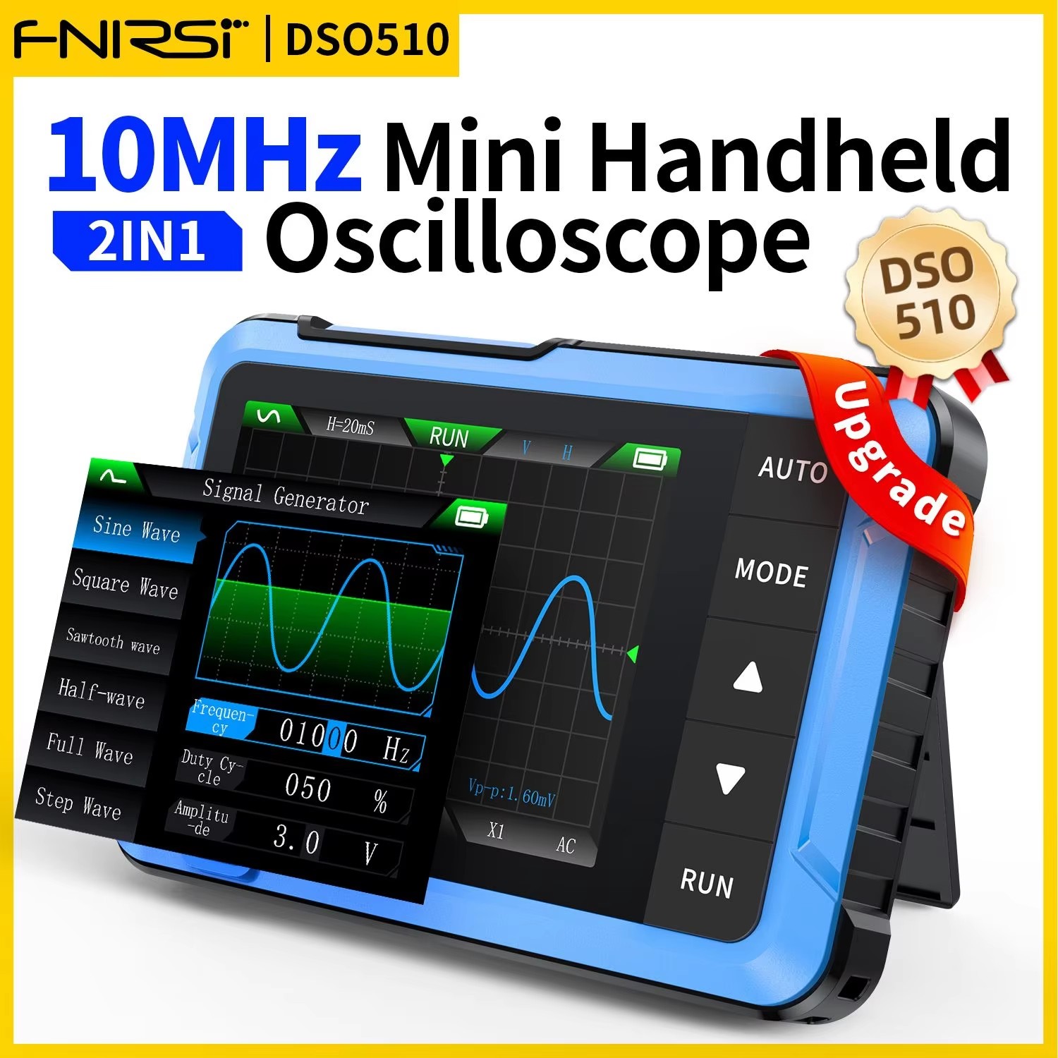 FNIRSI DSO510 DSO152 DSO153 os - Fnirsi Digital Oscilloscope Handheld ulasan dan harga