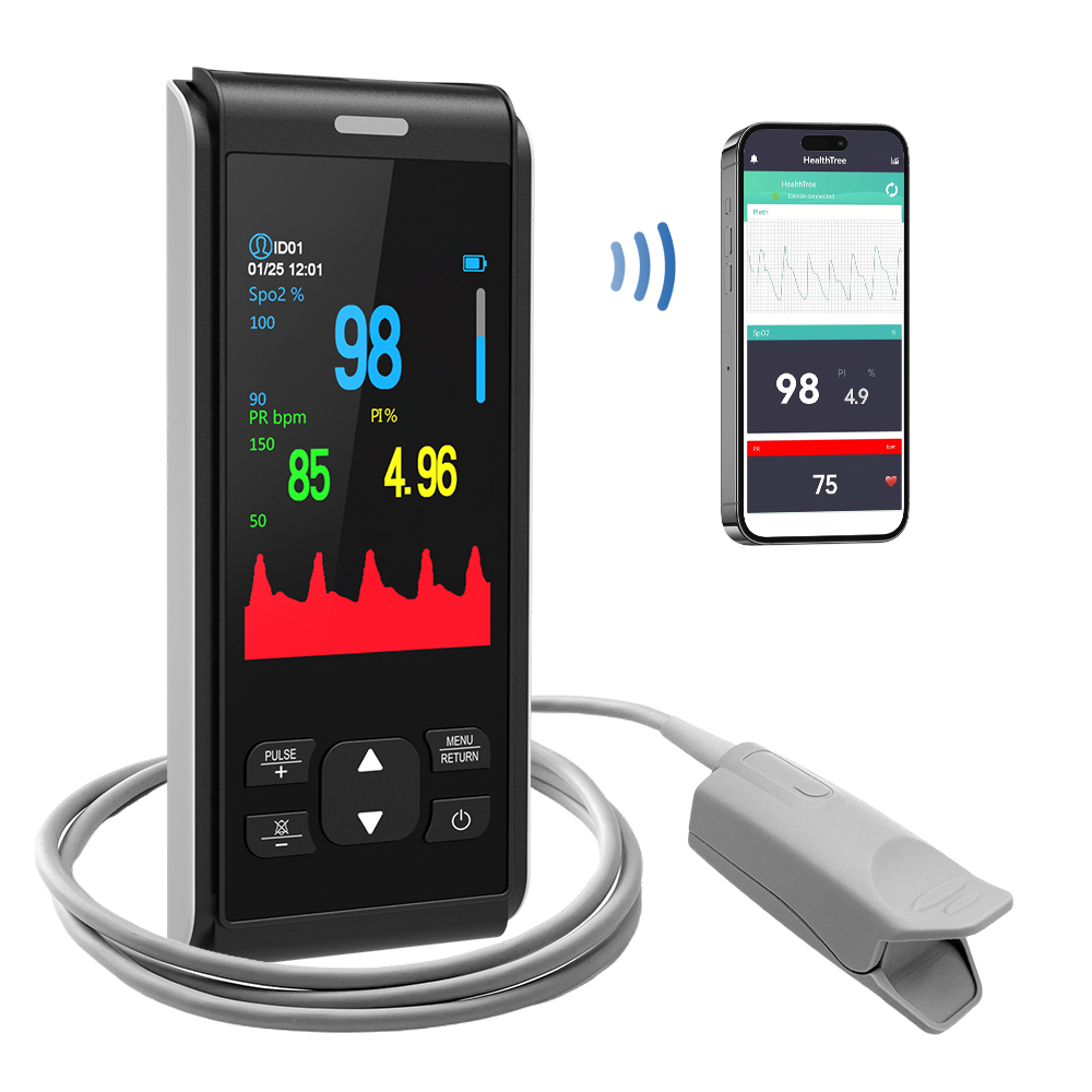 HealthTree oksimeter genggam u - Pulse Oximeter Fingertip Rechargeable ulasan dan harga