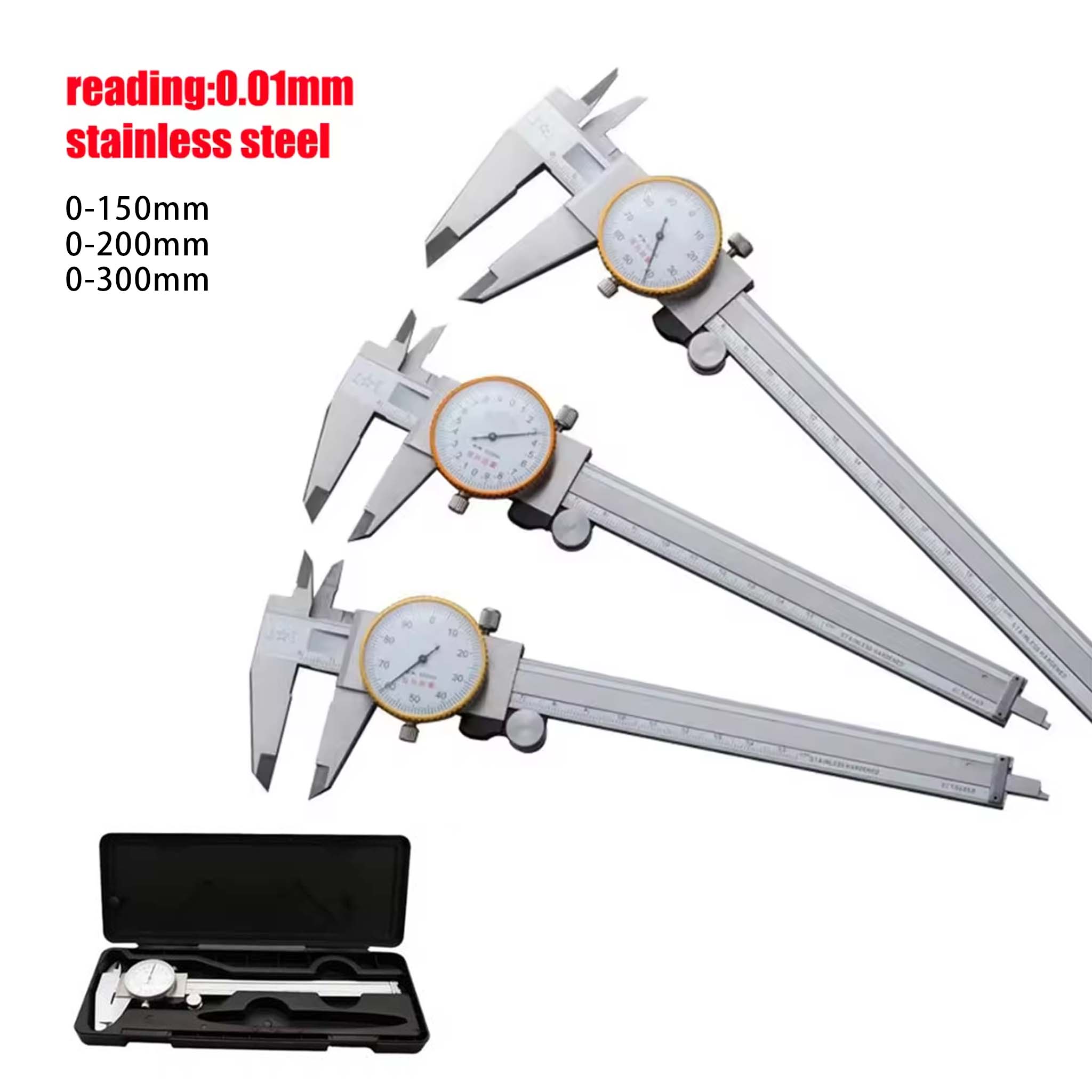 Kaliper Dial 0.02mm Presisi Ti - Digital Caliper 150Mm Stainless Steel ulasan dan harga