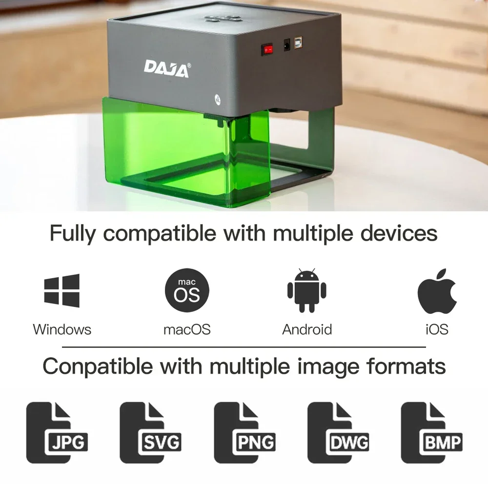 DAJA Laser pengukir CNC DIY DJ - Fiber Laser Marking Machine 30W ulasan dan harga