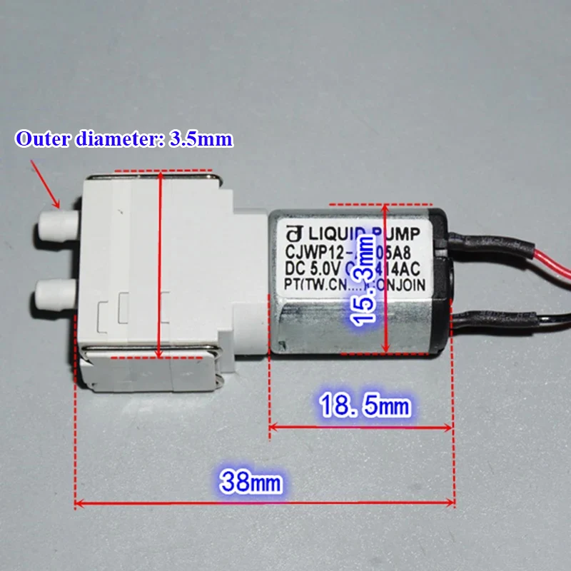Pompa Air Diafragma CONJOIN CJ - Mini Peristaltic Pump 12V ulasan dan harga