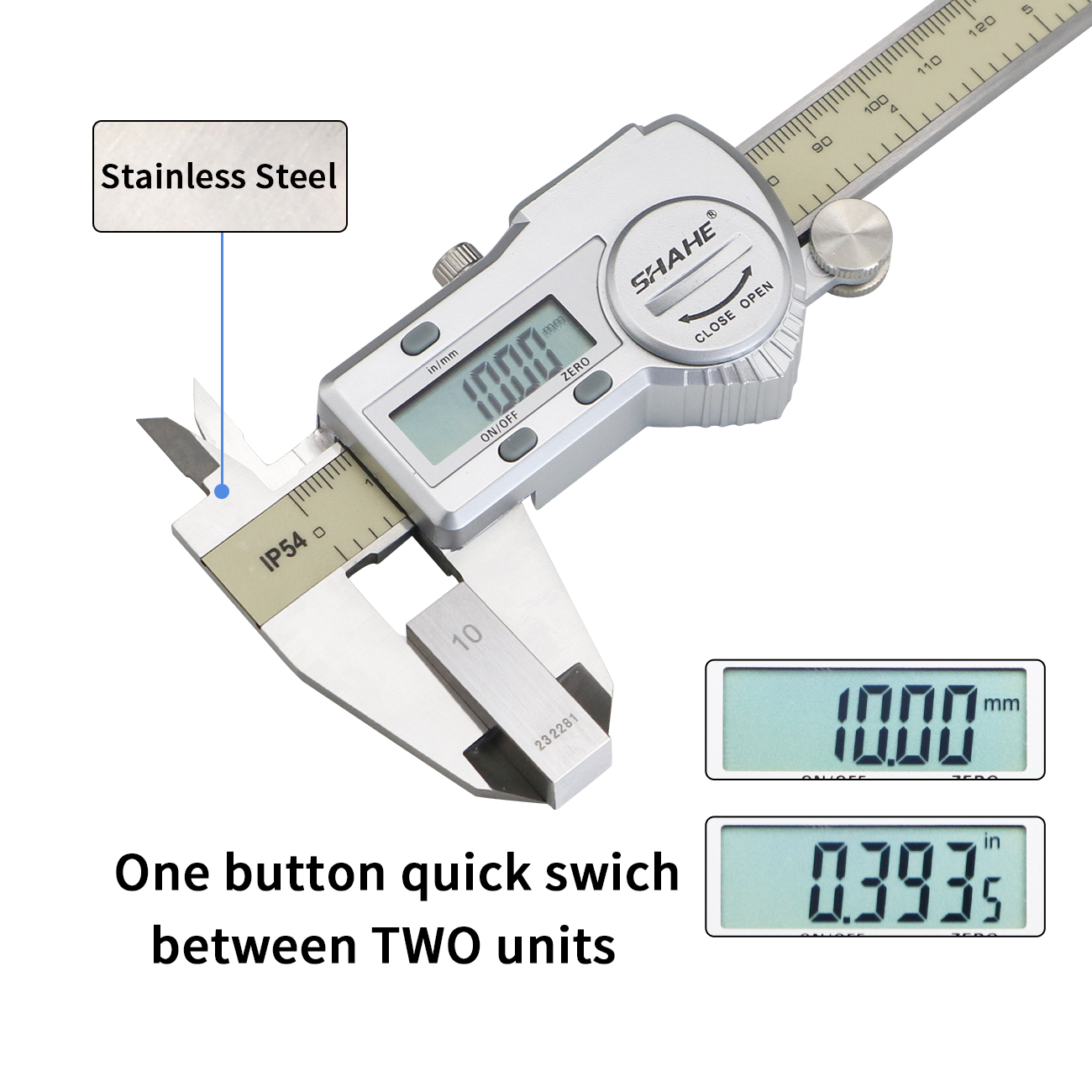 Shahe Caliper 0-150 MM Vernier - Digital Caliper 150Mm Stainless Steel ulasan dan harga