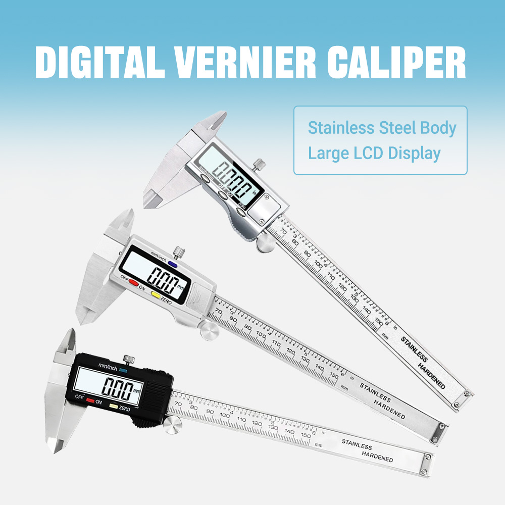Alat Presisi Kaliper Vernier E - Digital Caliper 150Mm Stainless Steel ulasan dan harga
