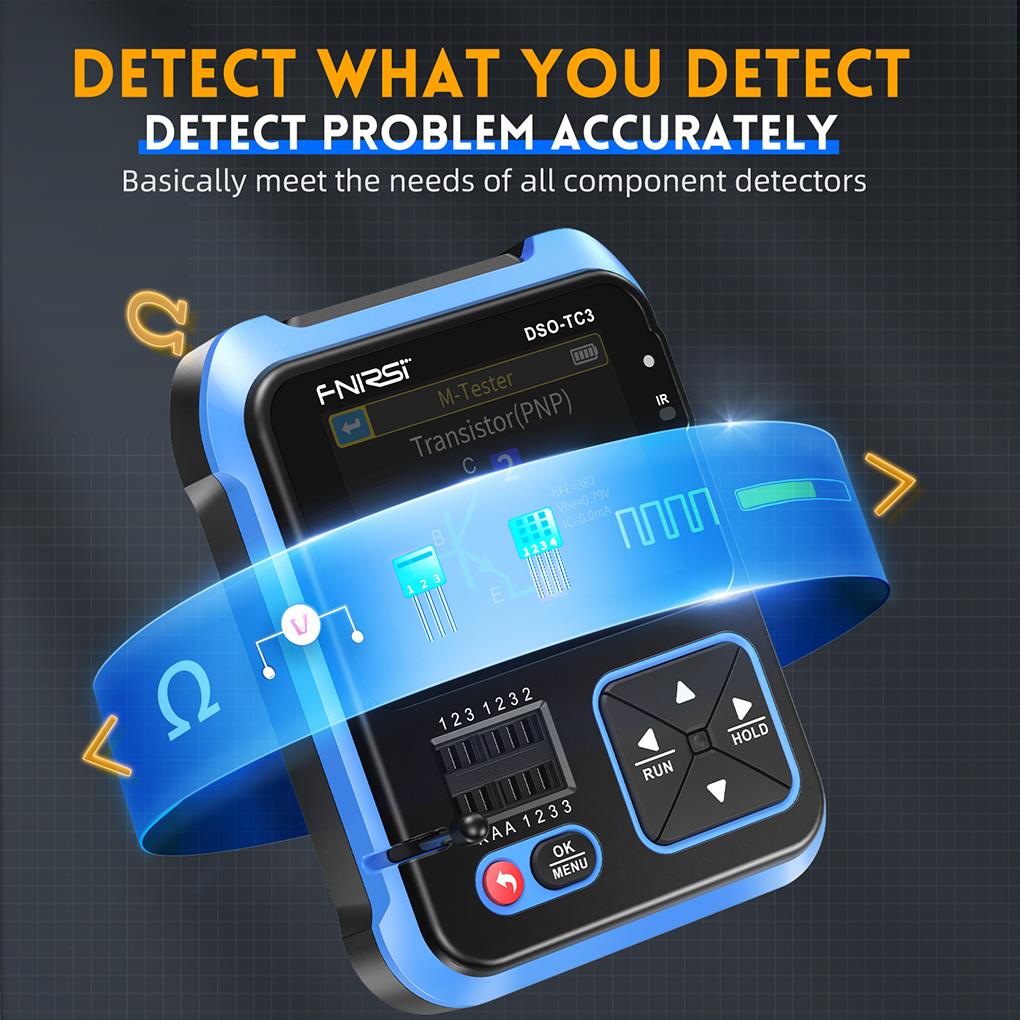 FNIRSI DSO-TC3, 3in1 osiloskop - Fnirsi Digital Oscilloscope Handheld ulasan dan harga